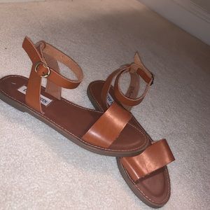 Never worn Brown Strappy sandals